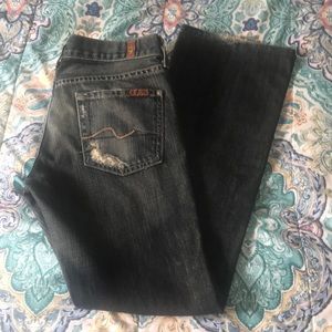 7fmk jeans. Rare color bootcut jeans.